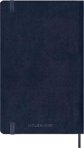 Moleskine 2027 12-Month Weekly Planner, Large, Sapphire Blue, Softcover