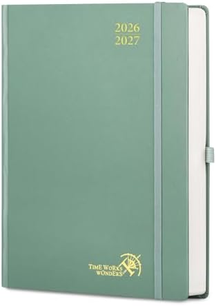 POPRUN 2026-2027 Daily Planner One Page Per Day, 8.5" x 12", Day Planner