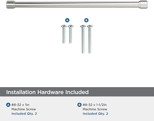 Amerock 12-5/8" Faircrest Polished Nickel Drawer Pull