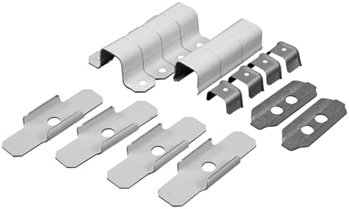Legrand Wiremold BWH-9-10-11 Metal Raceway for Extending Power, 700 Series, Accessory Pack with Mounting Clips, Straps, and Fittings, White (1 Pack)