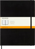 Moleskine Notebook, XXL, Ruled, Black, Hard Cover (8.5 x 11)