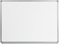 Flash Furniture Cardim 4' W x 3' H Magnetic Marker Board with Galvanized Steel Backing and Marker Tray