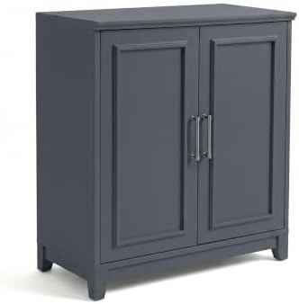 Martha Stewart Lily Pond Modular Storage Cabinet, Slate Blue