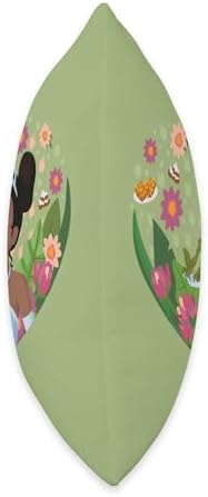 Disney Princess Tiana Kiss Heart Throw Pillow
