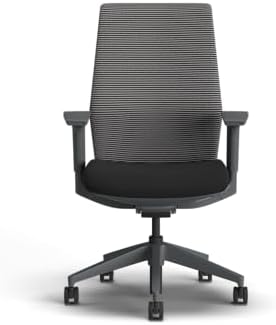 HON Cipher Ergonomic Office Chair, Office Desk Computer Chair, Black