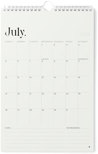 Karto Wall Calendar 2026-2027 11x17 in - New Beige