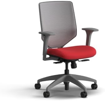 HON Solve Ergonomic Office Chair, Lumbar Support, Desk Chair, Ruby