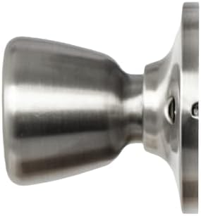 Design House Terrace Dummy Door Knob, Satin Nickel