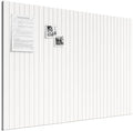 Bumusty 48"x 36" Large Felt Bulletin Board Tiles, Milky White