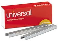 Standard Chisel Point 210 Strip Count Staples, 5,000/Box, 5 Boxes per Pack
