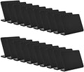 AITEE 20 Pack Acrylic Mini Chalkboard Signs Small Blackboards L-Shaped