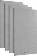 Acoustic Panels, 4 Pack ROOM KIT, Large, 46" x 23", Mid Grey