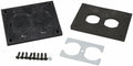 Legrand Wiremold Omnibox Floor Box Rectangular Black Duplex Cover Plate 1pk