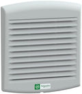 Square D by Schneider Electric NSYCVF85M24DPF ClimaSys CV Axial Motor Cooling Fan and Ventilator for Electrical Boxes and Enclosures, Standard Filter, 80 m3/h, 24V DC, 170 x 150 x 62 mm