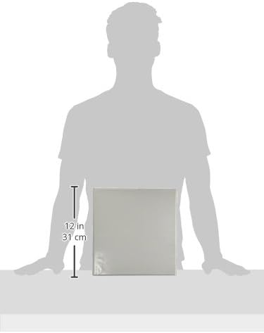 Avery Durable View 3 Ring Binder, 1-1/2 Inch EZD Rings, 1 White Binder (09401) (Pack of 12)