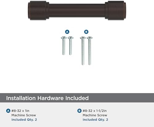 Amerock 3" Faircrest Oil-Rubbed Bronze Drawer Pull