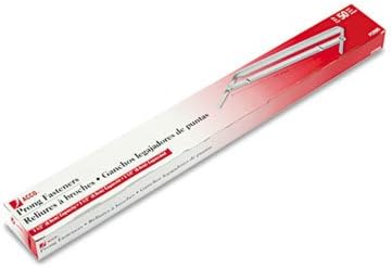 Acco Standard Two-Piece Paper File Fasteners 3 1/2 Inch Cap. 50/Box - Acco 12995