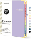 Forvencer Academic Planner 2026-2027, Weekly & Monthly Hardcover Planner A5