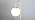 JONATHAN Y Arco 18.25" Beige Arched Metal Table Lamp with Globe Shade
