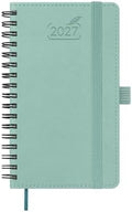 BEZEND Pocket Calendar 2027, Weekly Monthly Planner for Purse (3.5" x 6")