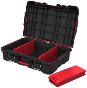 Keter Stack N' Roll Power Tool Case with Removable Dividers