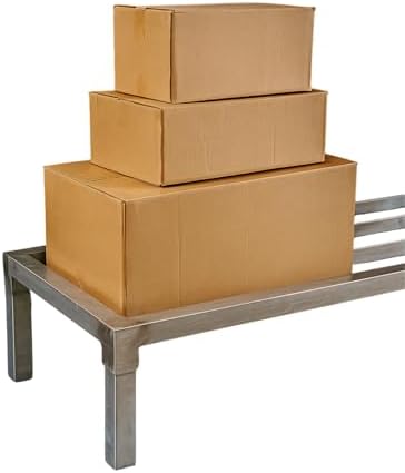Winco 14" x 24" Aluminum Dunnage Rack