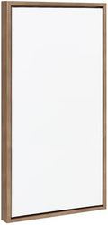 Kate and Laurel Sylvie Blank Framed Canvas Wall Art; 14x26.5 Gold; Vintage Modern Empty Canvas for Paint-Your-Own Art; Ready to Paint Premium Canvas Already Framed