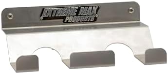 Extreme Max 5001.6285 Aluminum Tape Gun Holder for Enclosed Race Trailer, Shop, Garage, Storage - Silver