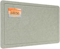 Felt Bulletin Board 36x24 inches, Decorative Pin Board for Home & Office