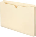 Smead File Jacket, Reinforced Straight-Cut Tab, 1" Expansion, Legal Size, Manila, 50 per Box (76520)