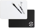 U Brands Mini Dry Erase Board for School, 1 Count Double Sided - White