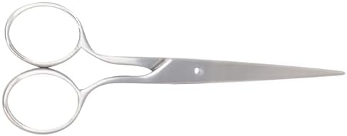 Westcott 5in Forged Fabric and Paper Scissors, Precision Scissors for Embroidery Detail, Sewing, Quilting, Tailoring, Arts and Crafts