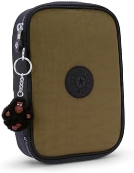 Kipling Women's 100 Pens Printed Case, Organize Accessories, Art Supplies, Makeup, Travel Organizer