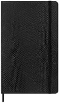 Moleskine Limited Edition Notebook Vegea, Large, Ruled, Black Boa, Soft Cover (5 x 8.25)