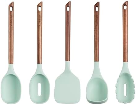 Cuisinart AcaciaFusion Set of 5 Tool Set - Mint