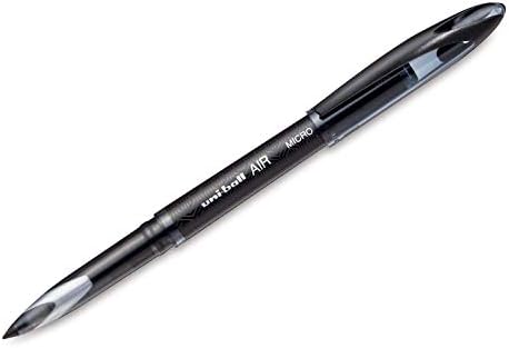 uniball™ Air Porous Point Pens, Medium Point (0.7mm), Black, 12 Pack