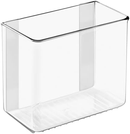 iDesign Adhesive Organizer Bin - Clear