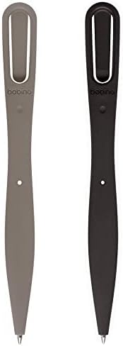 Bobino | Bookmark Pen | Planner Pens & Ballpoint Pens for Journaling | Flat Pen Bookmarks for Women | Book Markers for Women | Mini Pen Page Markers | Book Accessories & Planner Accessories | 2 Pack