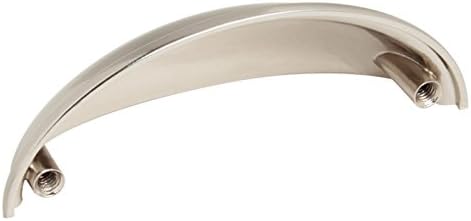 Franklin Brass 10 Pack Brushed Nickel Cabinet Handles 3 inch (76mm) Kitchen Cabinet Handles and Drawer Pulls for Cupboards and Dressers | Cup Pull