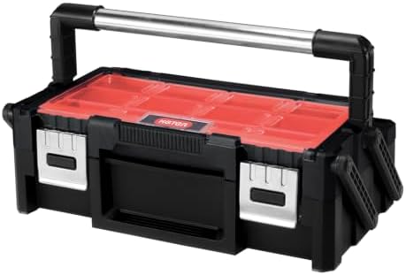 18" Cantilever Tool Box Organizer, Heavy-Duty Tool Storage Box