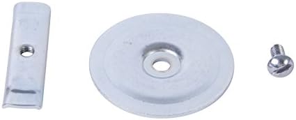 Gardner Bender KO703 Metal Knockout Seal, 1 Inch Conduit Size, Marked Size, Rust-Proof Galvanized Steel, 16 AWG Steel, ⅜ Inch Thread, Embossed - Self Centering, For Knockout Punch / Die Conduit, Cover, 25 Pk.