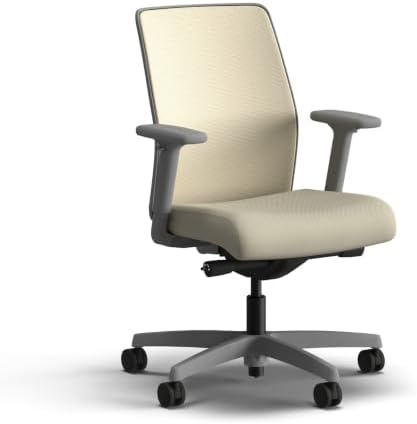 HON Ignition 2.0 Low Back Ergonomic Office Chair, Desk Chair, Linen