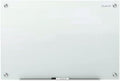 Quartet Magnetic Glass Dry Erase White Board, 24''W x 18''H Whiteboard, Infinity Frameless Mounting, White Surface (G2418W)