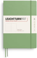LEUCHTTURM1917 - Notebook Hardcover Composition B5-219 Numbered Pages for Writing and Journaling (Sage, Plain)