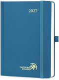 POPRUN 2027 Daily Planner One Page Per Day, 5.75" x 8.5", Day Planner