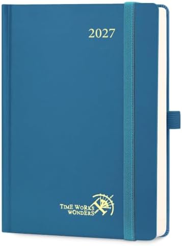 POPRUN 2027 Daily Planner One Page Per Day, 5.75" x 8.5", Day Planner