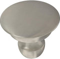 Franklin Brass 10 Pack Brushed Nickel Cabinet Knobs 1-3/16 inch (30mm) Kitchen Cabinet Handles and Drawer Knobs for Cupboards, Dressers, Furniture, Bathroom Vanity |Medici