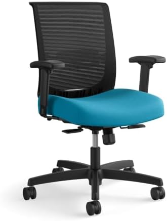 HON Convergence Ergonomic Office Chair, Office Desk Computer Chair, Peacock