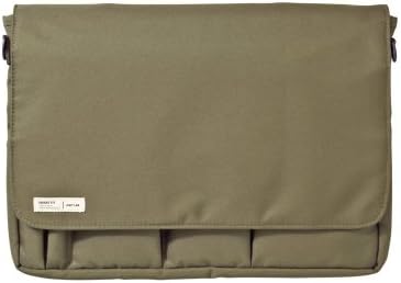 LIHITLAB Carrying Pouch (Laptop Sleeve), 9.4 x 13.4 Inches, Olive (A7577-22)