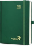 POPRUN 2026-2027 Daily Planner One Page Per Day, 5.75" x 8.5" Day Planner